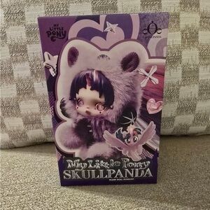 My Little Pony Skullpanda Plush Doll Pendant Pop Now Rainbow Dash Confirmed